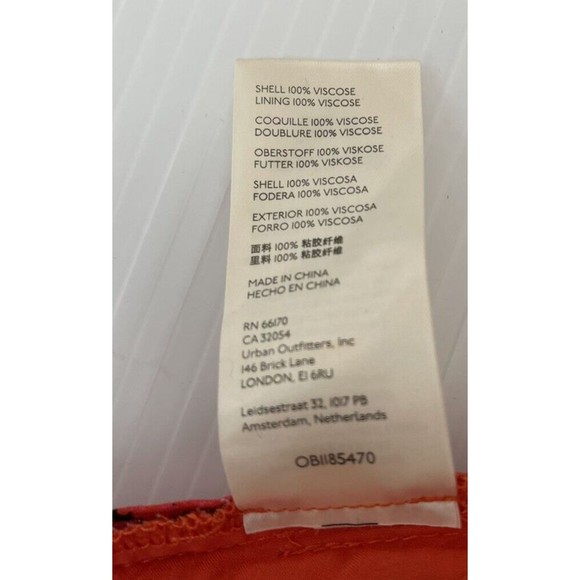 Free People Women Red Multicolor Printed Blakely Tulip Maxi Boho Dress Size M - Picture 10 of 10